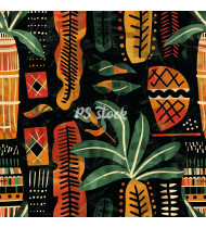 African Patterns - Hand-Drawn Vector Illustrations