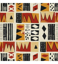 African Patterns - Hand-Drawn Vector Illustrations