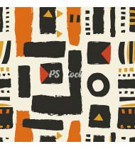 African Patterns - Hand-Drawn Vector Illustrations