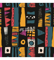 African Patterns - Hand-Drawn Vector Illustrations