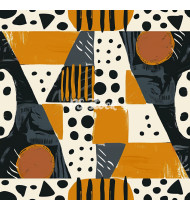 African Patterns - Hand-Drawn Vector Illustrations