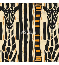 African Patterns - Hand-Drawn Vector Illustrations