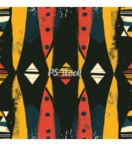 African Patterns - Hand-Drawn Vector Illustrations