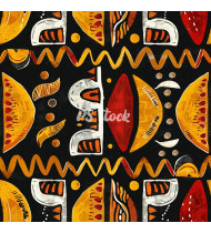 African Patterns - Hand-Drawn Vector Illustrations