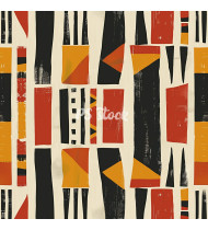 African Patterns - Hand-Drawn Vector Illustrations