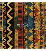 African Patterns - Hand-Drawn Vector Illustrations