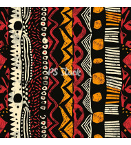 African Patterns - Hand-Drawn Vector Illustrations