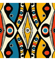 African Patterns - Hand-Drawn Vector Illustrations