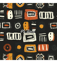 African Patterns - Hand-Drawn Vector Illustrations