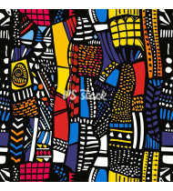 African Patterns - Hand-Drawn Vector Illustrations