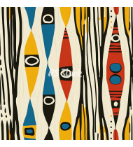 African Patterns - Hand-Drawn Vector Illustrations