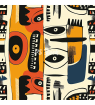 African Patterns - Hand-Drawn Vector Illustrations