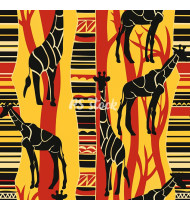 African Patterns - Hand-Drawn Vector Illustrations