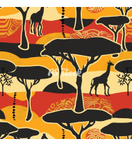 African Patterns - Hand-Drawn Vector Illustrations