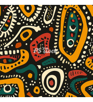 African Patterns - Hand-Drawn Vector Illustrations