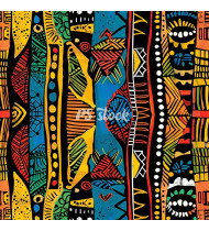 African Patterns - Hand-Drawn Vector Illustrations