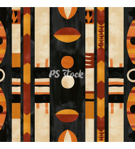 African Patterns - Hand-Drawn Vector Illustrations