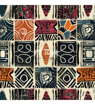 African Patterns - Hand-Drawn Vector Illustrations