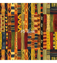 African Patterns - Hand-Drawn Vector Illustrations