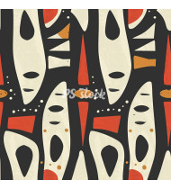 African Patterns - Hand-Drawn Vector Illustrations