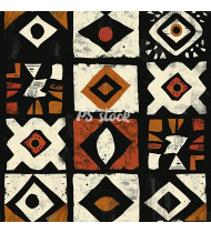 African Patterns - Hand-Drawn Vector Illustrations