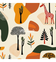 African Patterns - Hand-Drawn Vector Illustrations