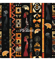 African Patterns - Hand-Drawn Vector Illustrations