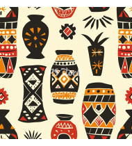 African Patterns - Hand-Drawn Vector Illustrations