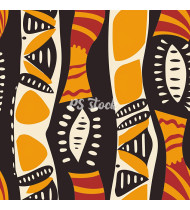 African Patterns - Hand-Drawn Vector Illustrations