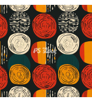 African Patterns - Hand-Drawn Vector Illustrations