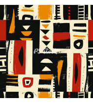 African Patterns - Hand-Drawn Vector Illustrations