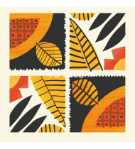 African Patterns - Hand-Drawn Vector Illustrations