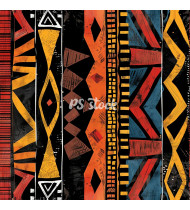 African Patterns - Hand-Drawn Vector Illustrations