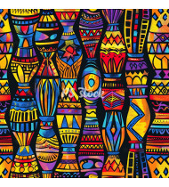 African Patterns - Hand-Drawn Vector Illustrations