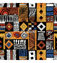 African Patterns - Hand-Drawn Vector Illustrations