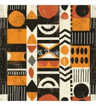 African Patterns - Hand-Drawn Vector Illustrations