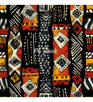 African Patterns - Hand-Drawn Vector Illustrations