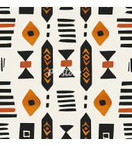 African Patterns - Hand-Drawn Vector Illustrations