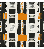 African Patterns - Hand-Drawn Vector Illustrations