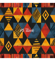 African Patterns - Hand-Drawn Vector Illustrations