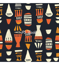 African Patterns - Hand-Drawn Vector Illustrations