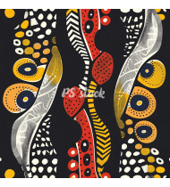 African Patterns - Hand-Drawn Vector Illustrations