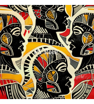 African Patterns - Hand-Drawn Vector Illustrations