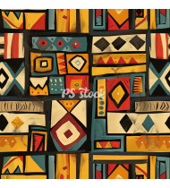 African Patterns - Hand-Drawn Vector Illustrations