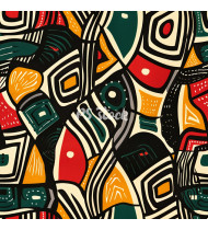 African Patterns - Hand-Drawn Vector Illustrations