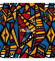 African Patterns - Hand-Drawn Vector Illustrations