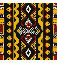 African Patterns - Hand-Drawn Vector Illustrations