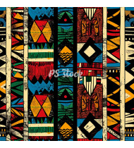 African Patterns - Hand-Drawn Vector Illustrations