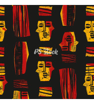 African Patterns - Hand-Drawn Vector Illustrations