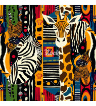 African Patterns - Hand-Drawn Vector Illustrations